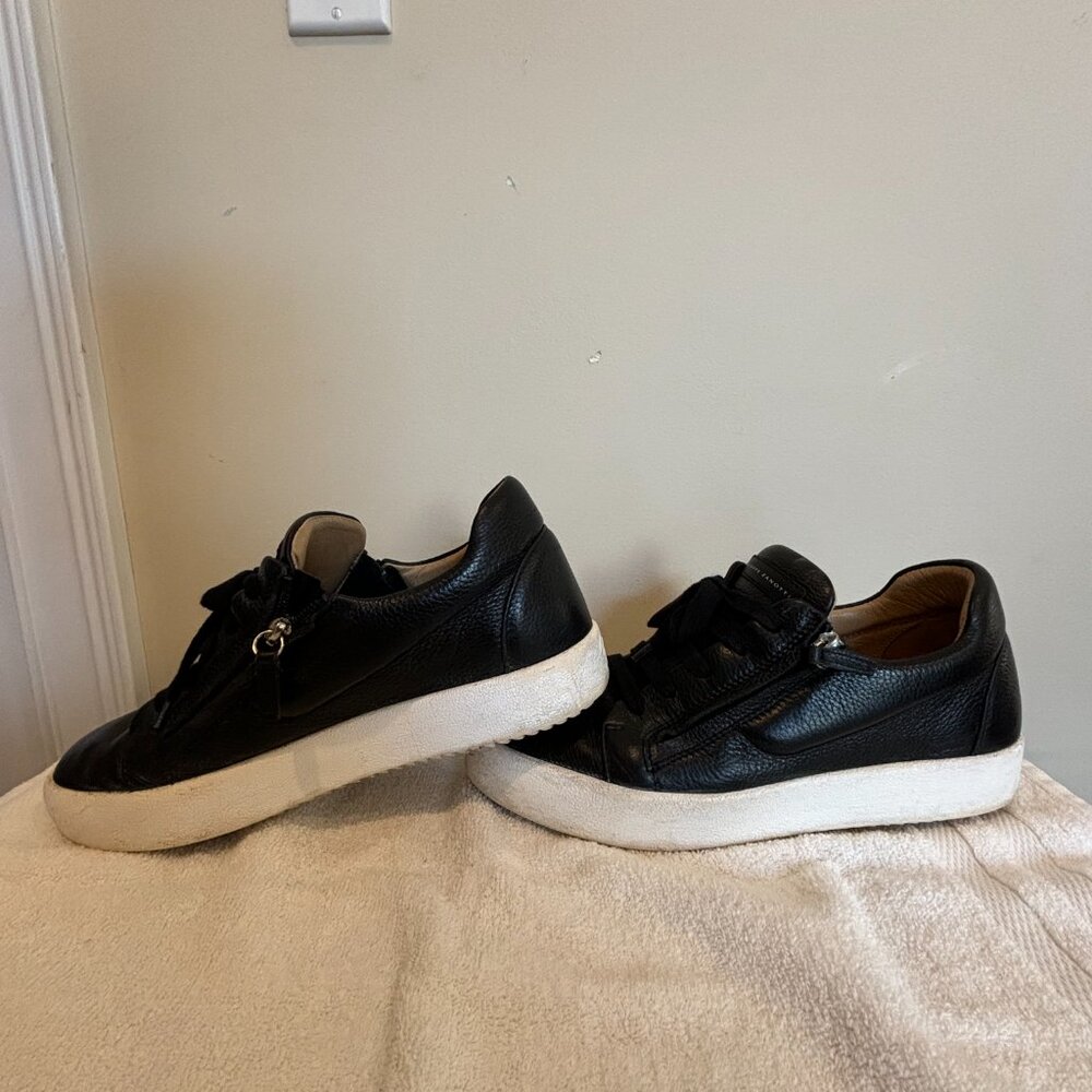 Giuseppe Zanotti Frankie Sneakers Low Top Black Size US 10 EU 42